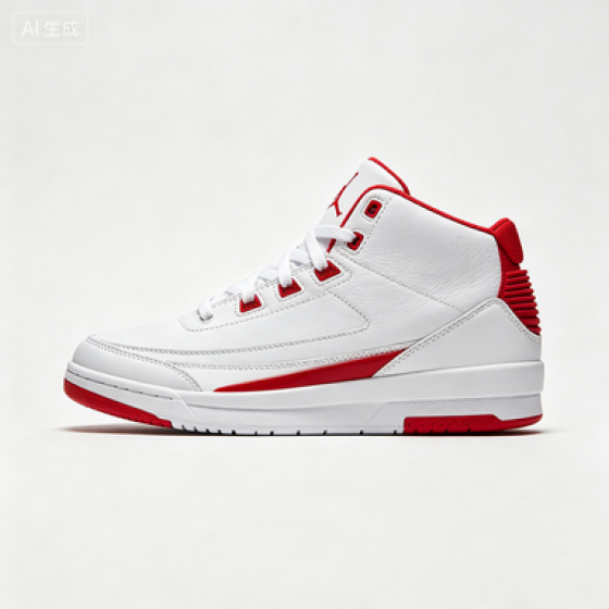 Air Jordan 2 Retro White/Varsity Red