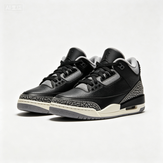 Air Jordan 3 Retro Black Cement