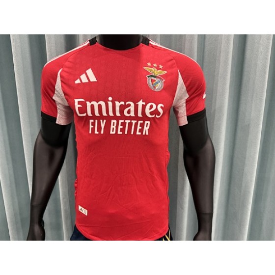 25/26 Benfica Home Jersey（Classic Red / Street Football Roots）