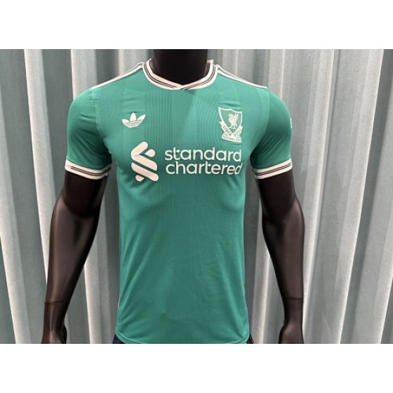 25/26 Liverpool Third Jersey (Sea Green·Vintage EQT)