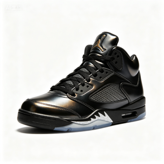 Air Jordan 5 Retro Black Metallic