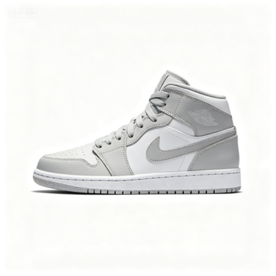 Air Jordan 1 Mid Light Smoke Grey